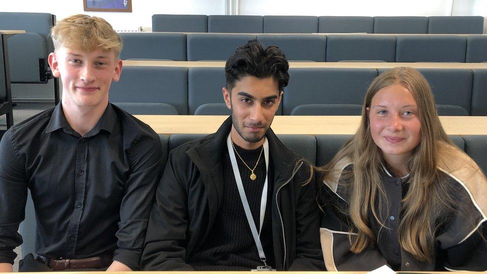 Ethan Baff, Vinay Yadh, Elinor Gibson