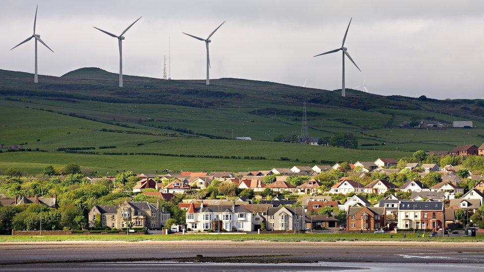 Ardrossan wind turbines