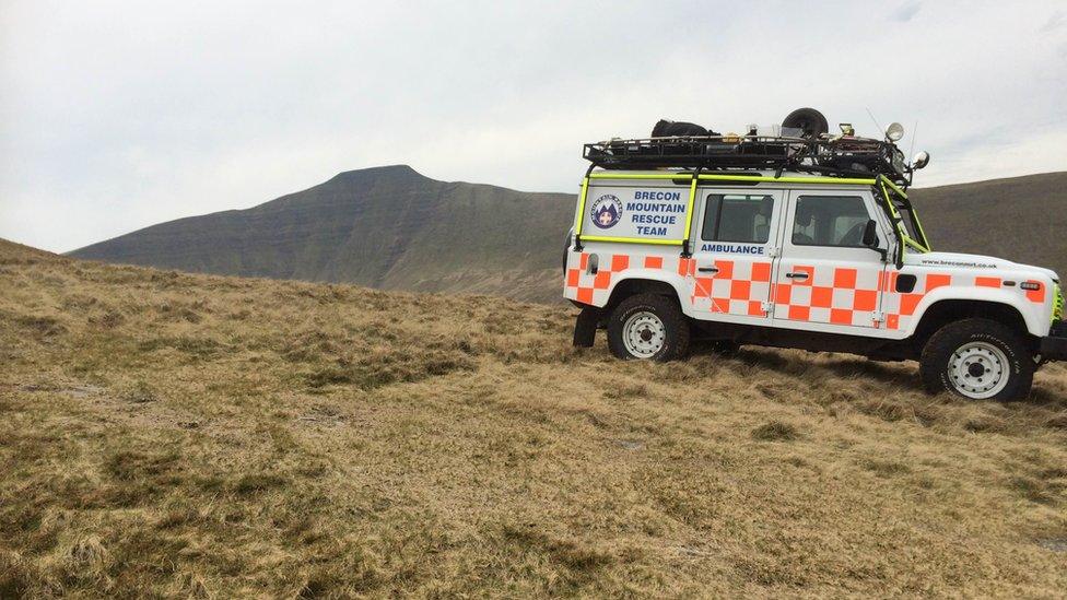 A Brecon MRT Land Rover