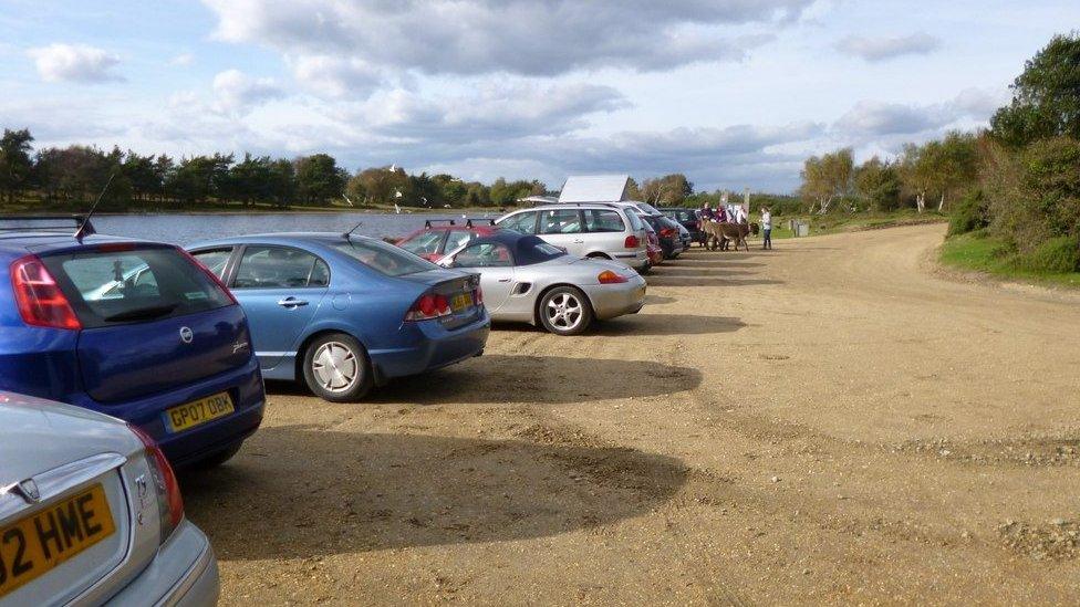 Hatchet Pond car park