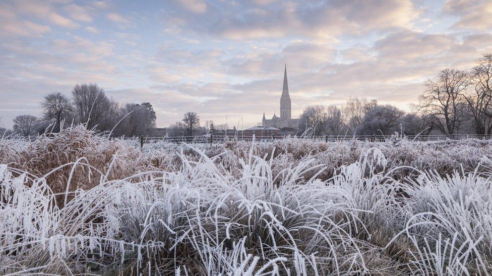 Salisbury cathedral.