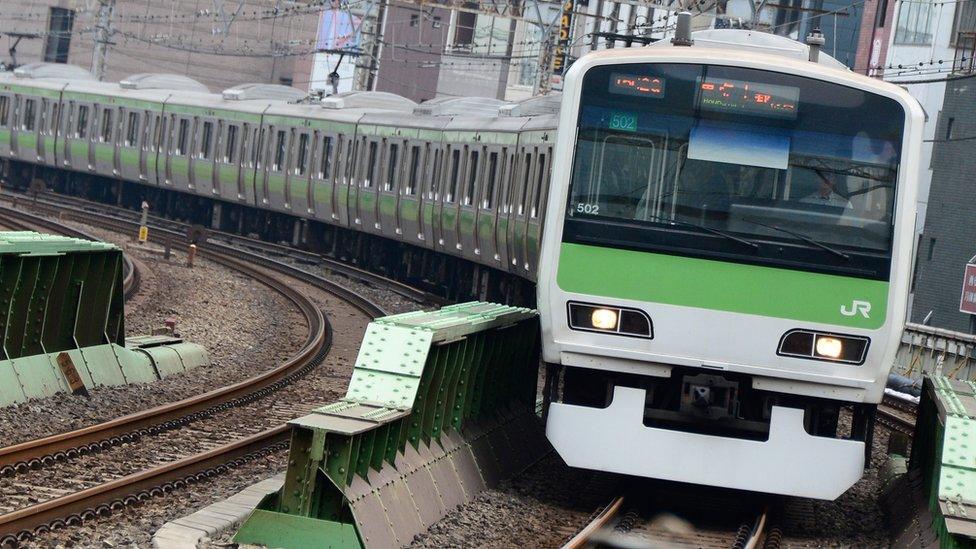 File image of a Japanese Railways train