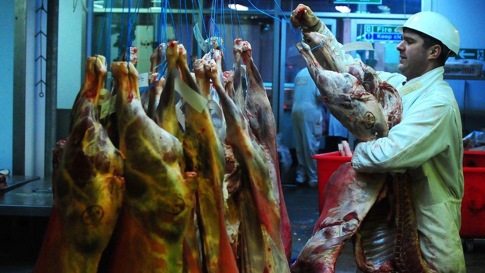 Smithfield market, London