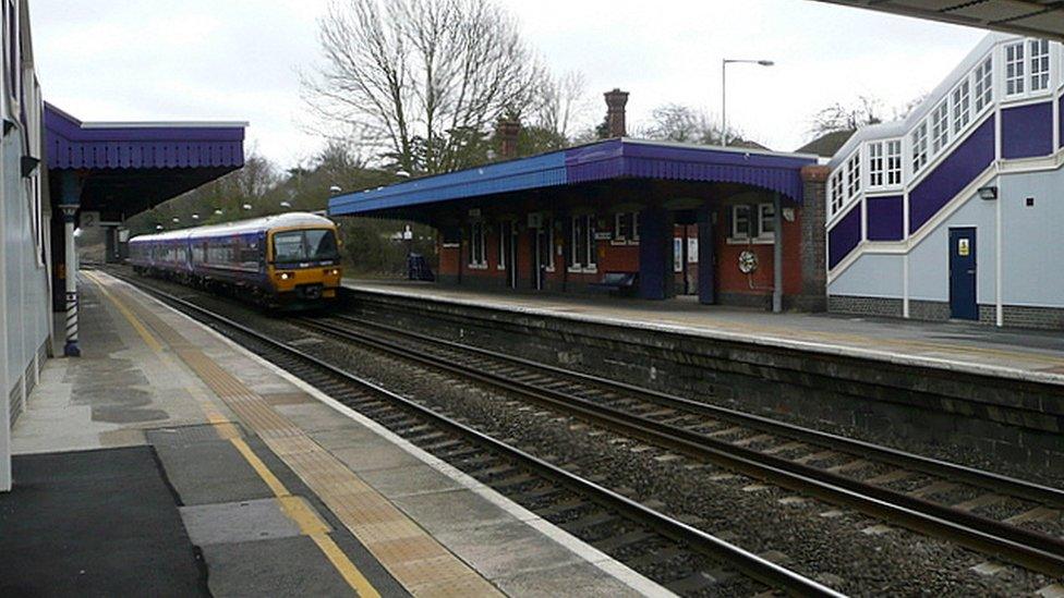 Twyford Station in Wokingham