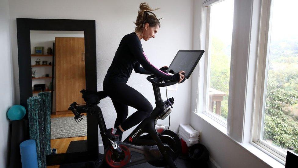 Peloton fitness bike online