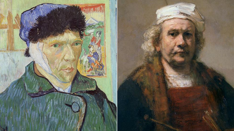 Van Gogh and Rembrandt