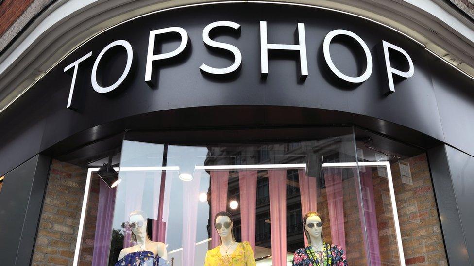 High street store Topshop