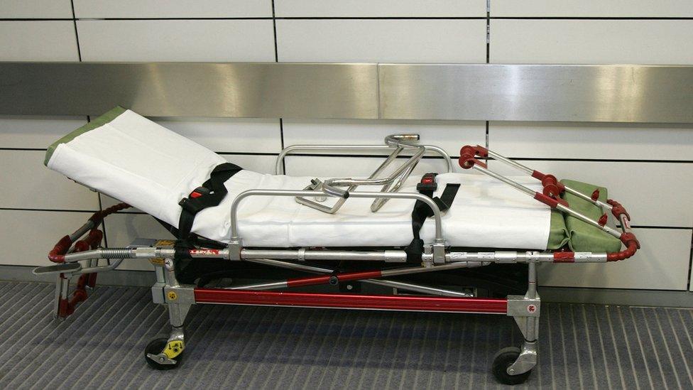 Hospital trolley