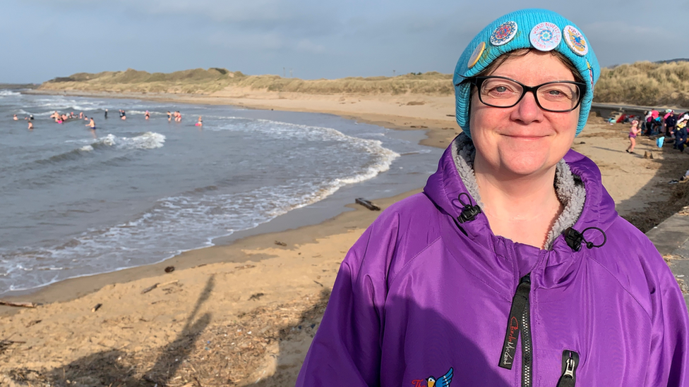 Swimmer Ann Studley