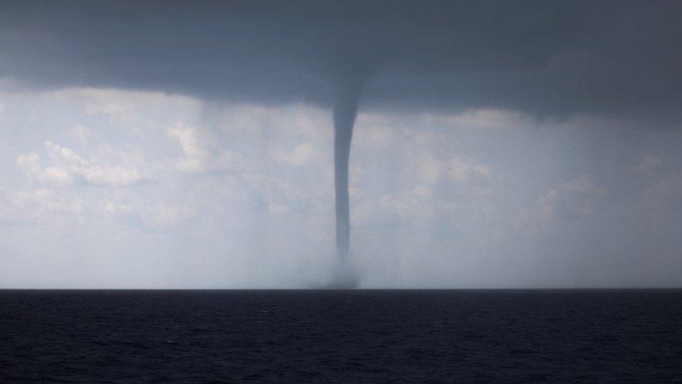 A waterspout. File photo