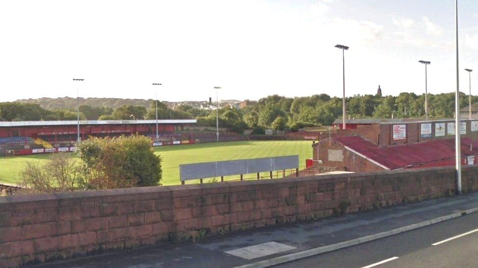 Workington AFC ground