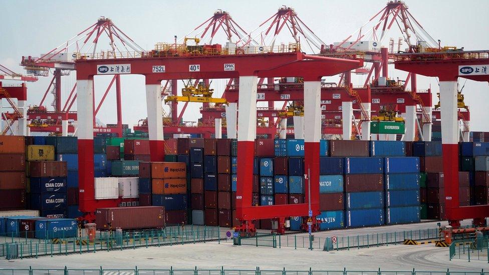 Containers in China