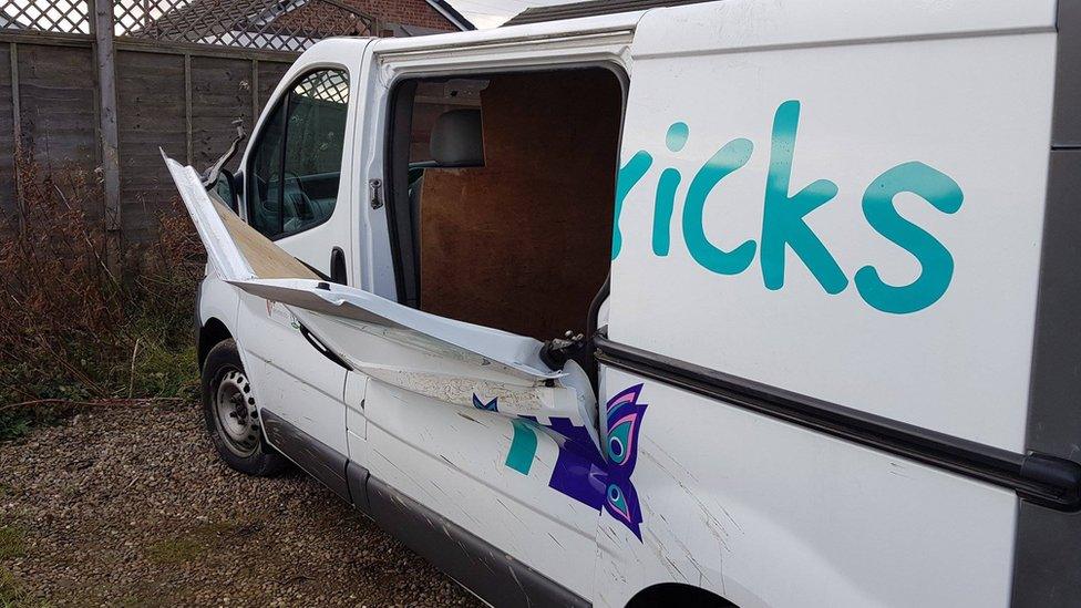 The Fairy Bricks van