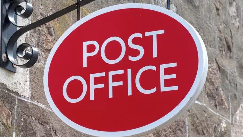 Post Office sign