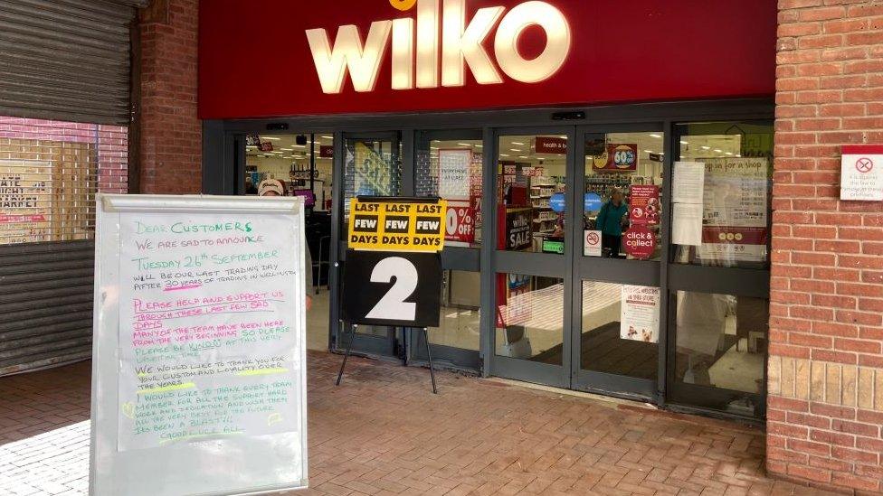 Wilko in Wellington