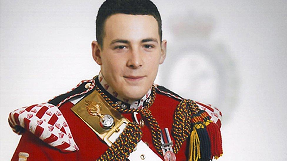 Drummer Lee Rigby, of the British Army"s 2nd Battalion The Royal Regiment of Fusiliers, is seen in an undated photo released May 23, 2013. Rigby was killed May 22 2013 in an attack by two men in Woolwich, southeast London.