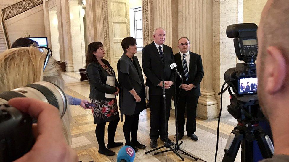 Stormont press conference