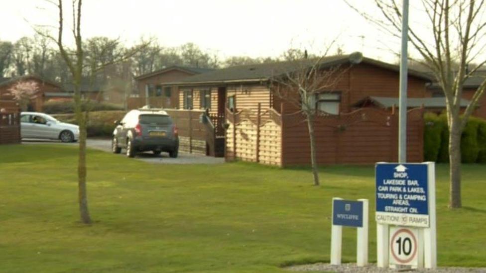 Holiday homes in park