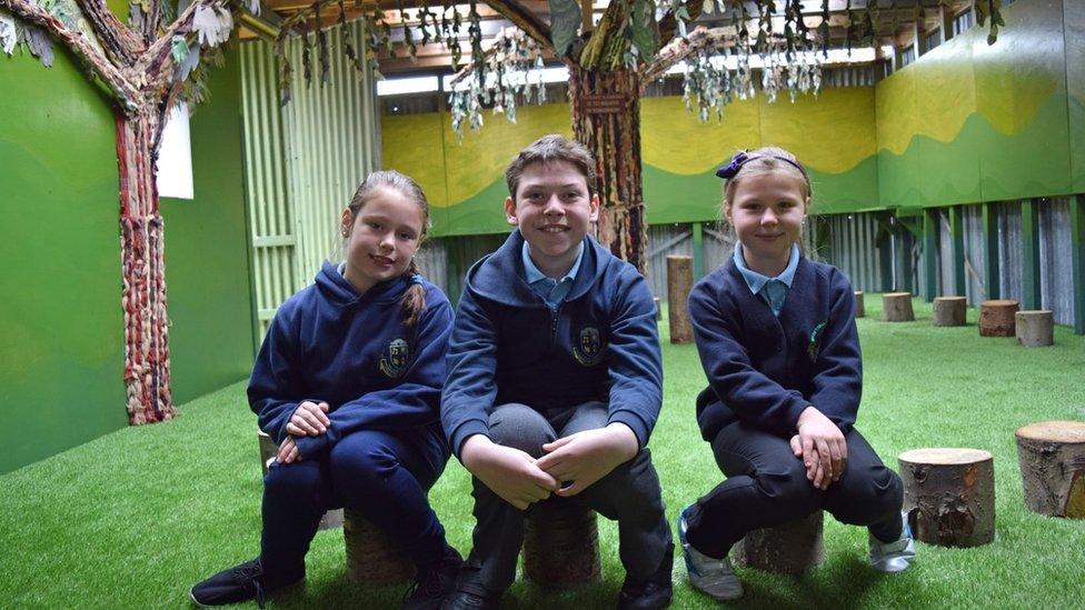 Outdoor classroom
