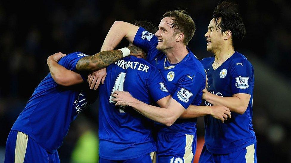 Leicester City players