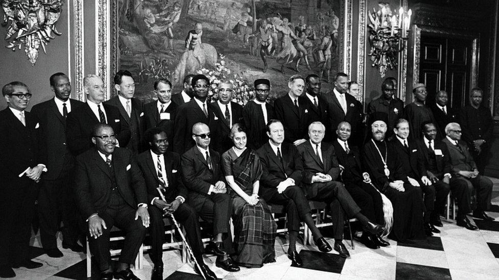 Commonwealth Heads of Government meeting in London, 1969