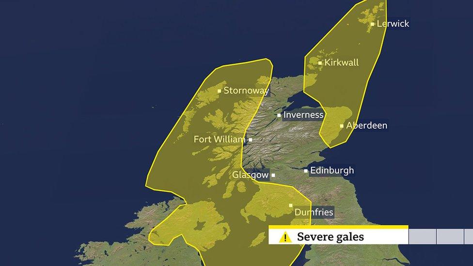 Weather map