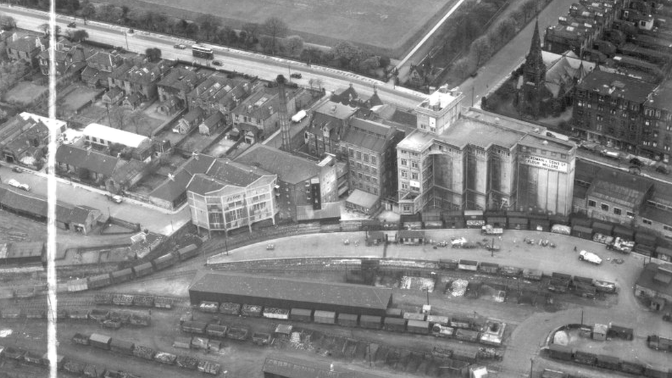 Herdman’s Flour Mills at Haymarket,