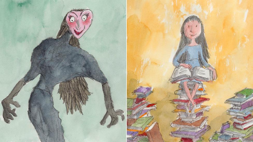 Quentin Blake portraits