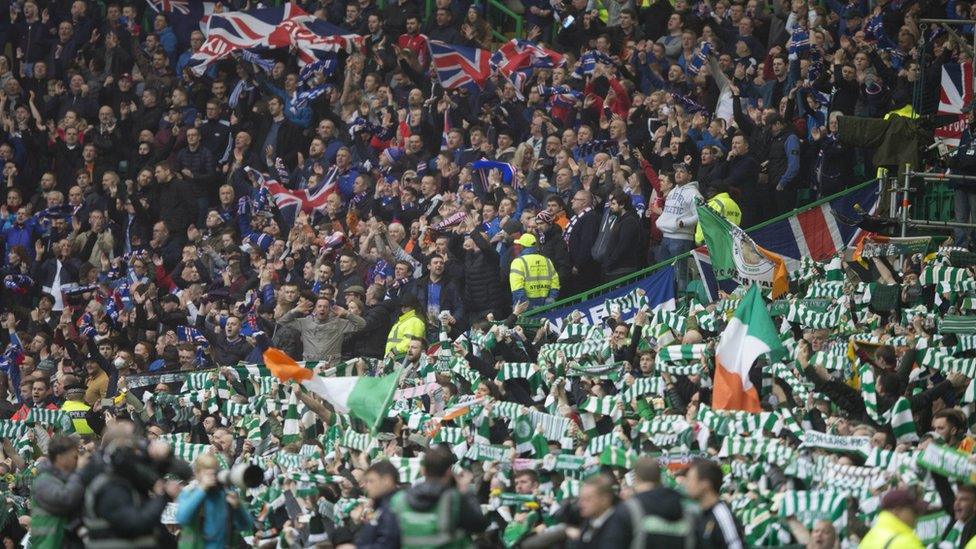 Rangers and Celtic fans