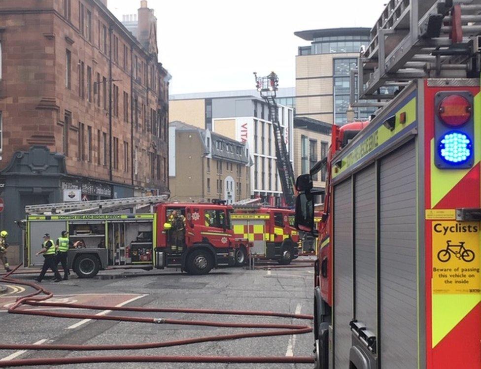 Fountainbridge fire