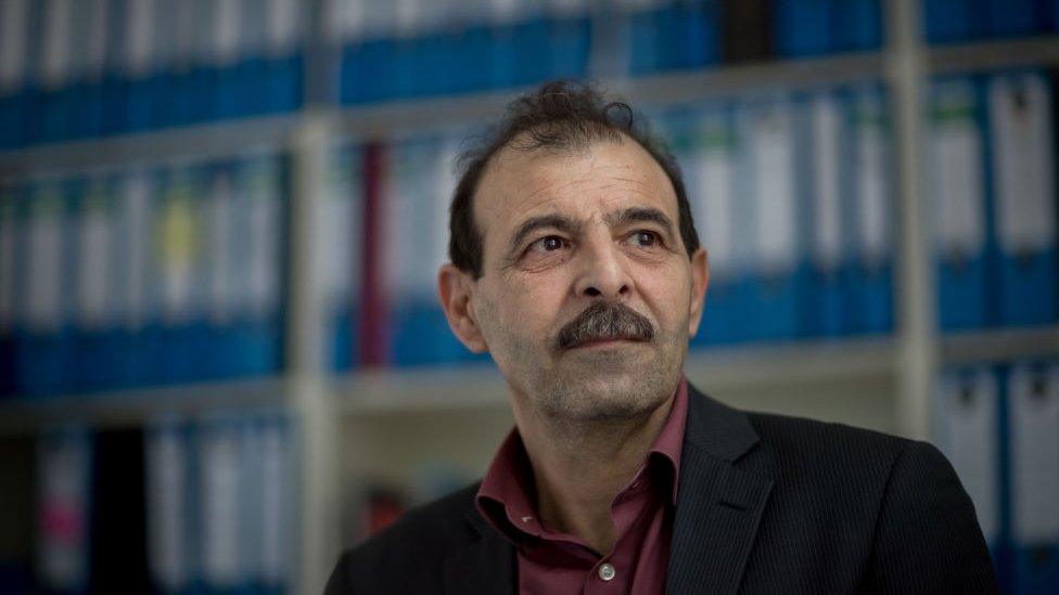 Rights lawyer Anwar al-Bunni says the trial is the first step towards justice for Syrians