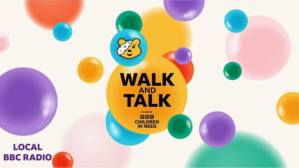 Children in Need Walk and Talk logo
