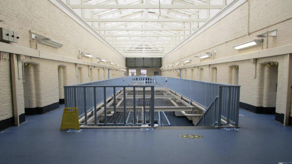 HMP Exeter landing