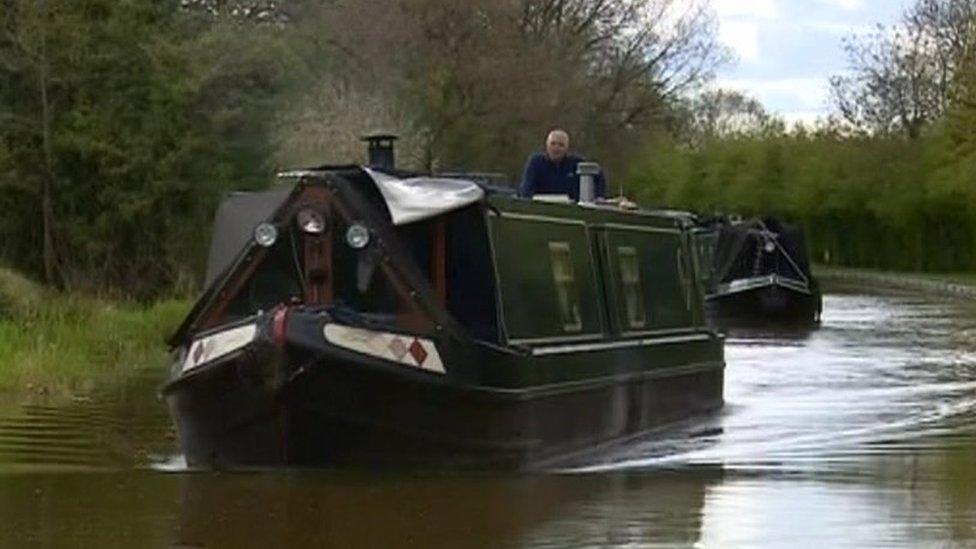 canal boat