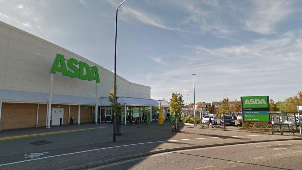 Asda supermarket, Crawley