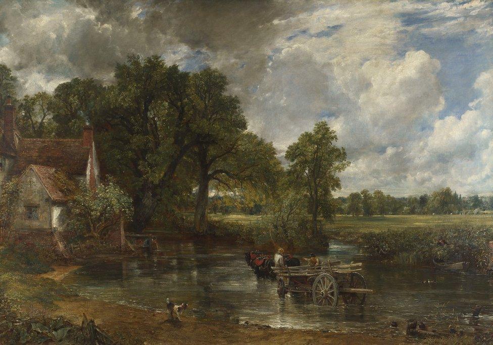 The Hay Wain by John Constable