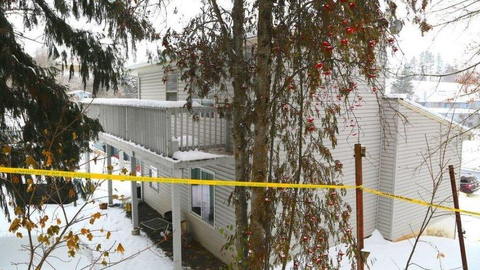 The home in Idaho where four students were murdered