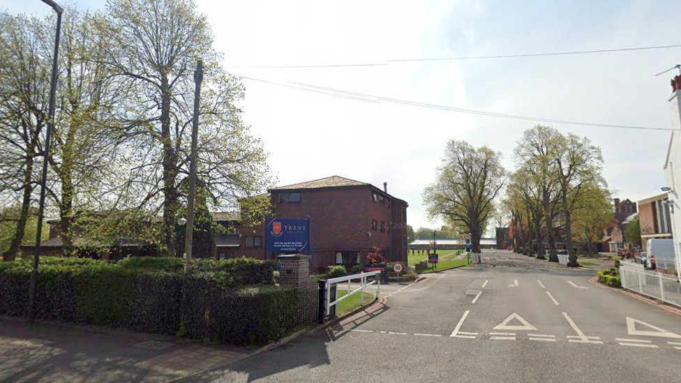 The gates of Trent College