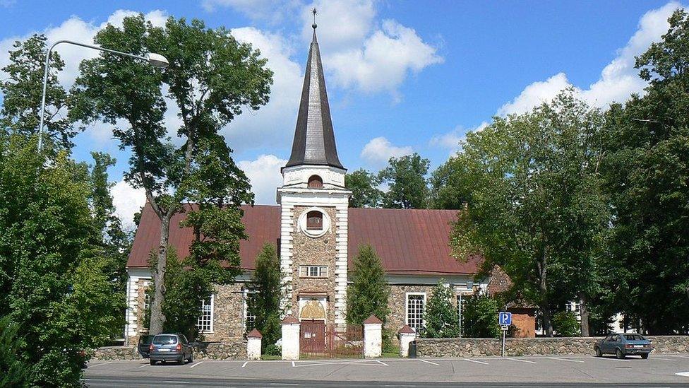 A view of Kanepi in Estonia