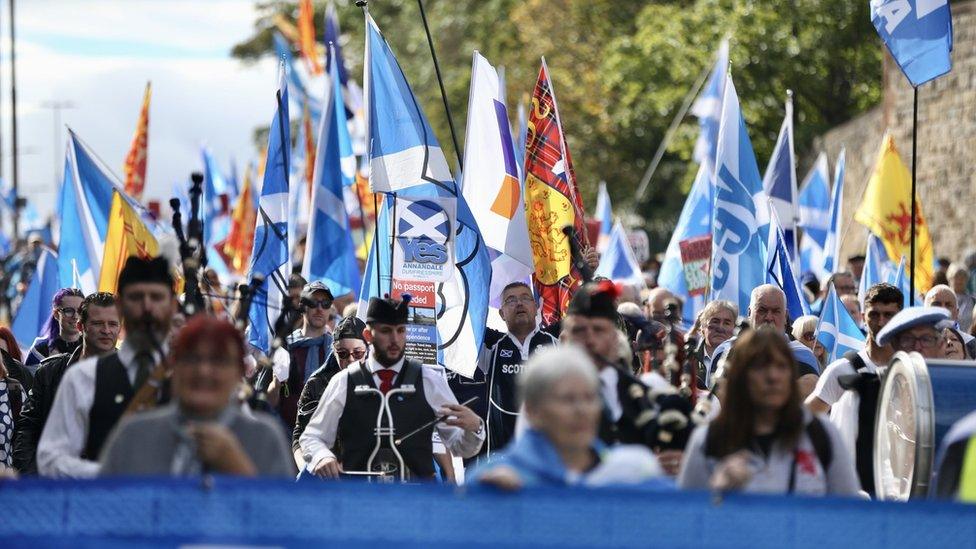 pro-independence march