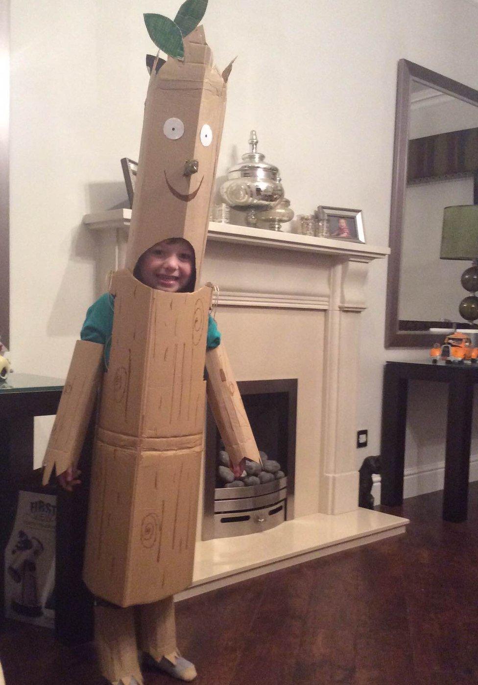 Mitchell from Larbert is his favourite book character the Stick Man