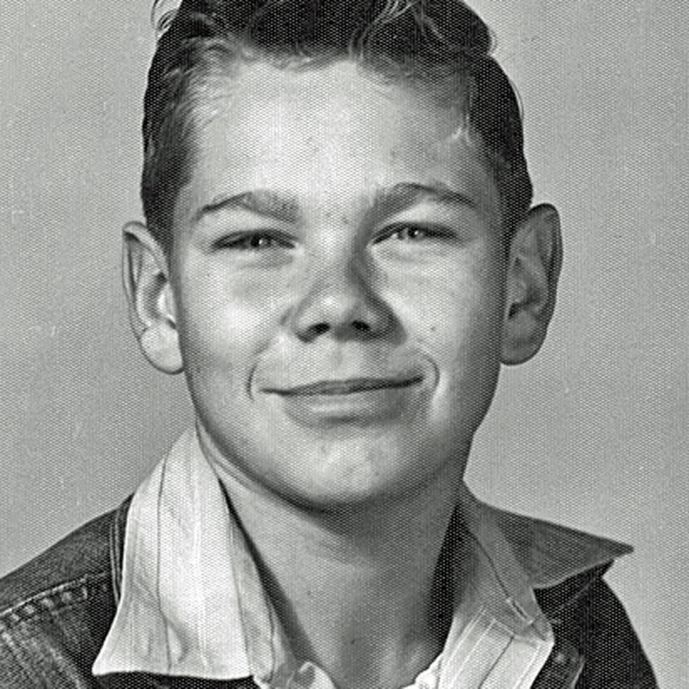 John Corcoran as a boy