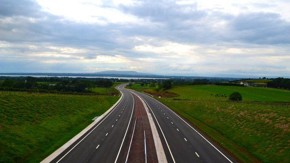 New A6 road