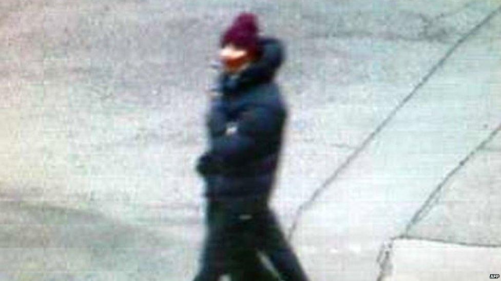 A man suspected of being involved in a shooting attack at a cultural centre in Copenhagen (February 2015)