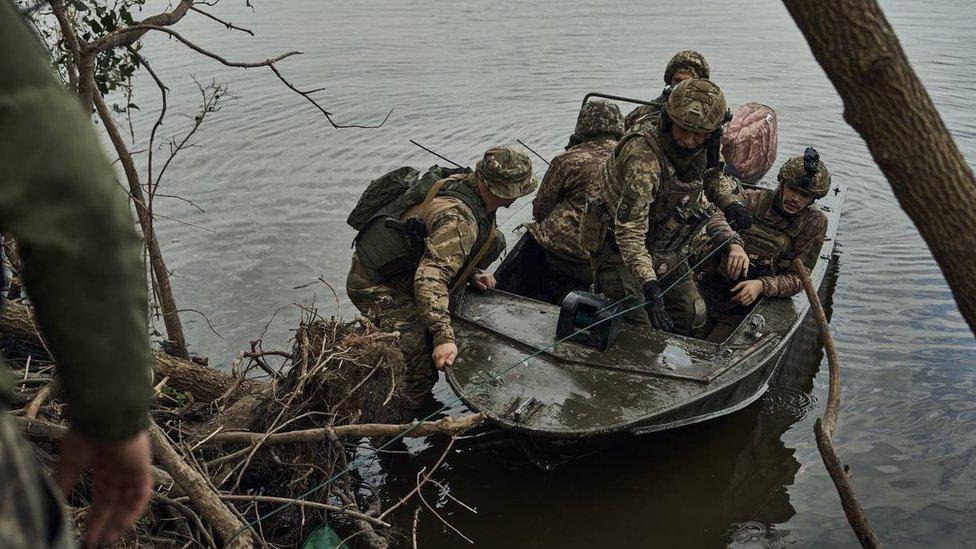 Photos from Dnipro east bank