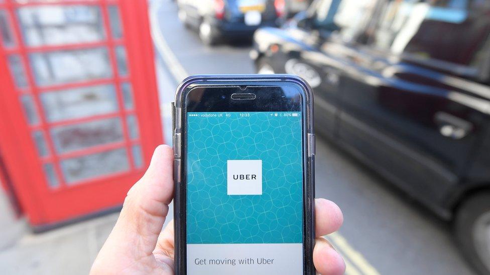 Uber app