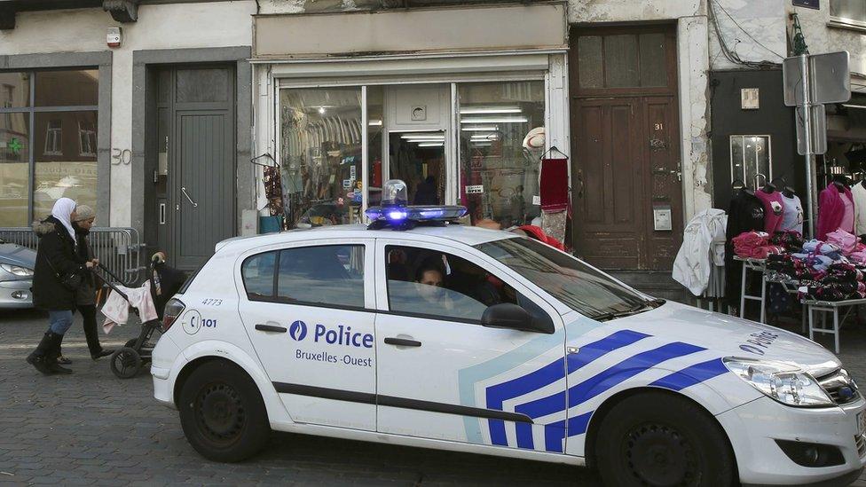 Molenbeek - police car