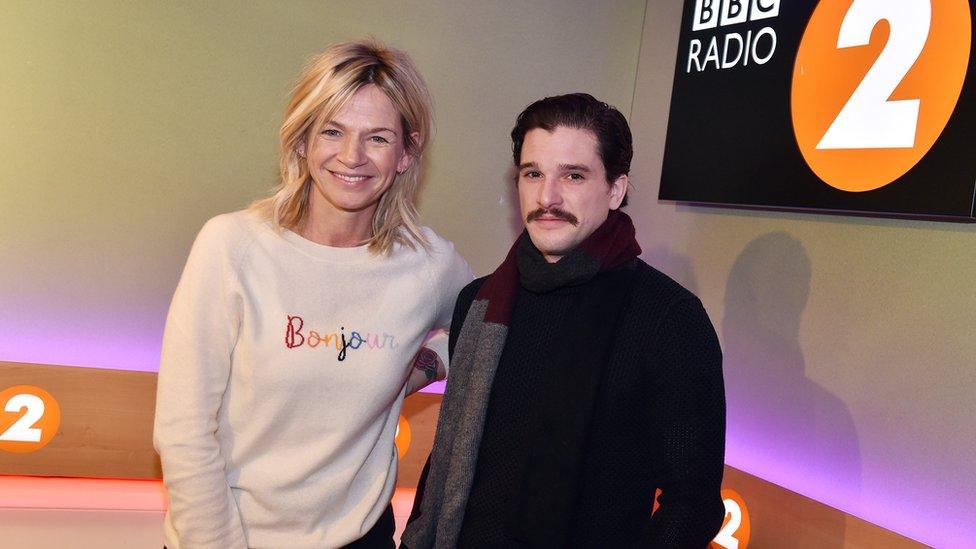 Zoe Ball and Kit Harington