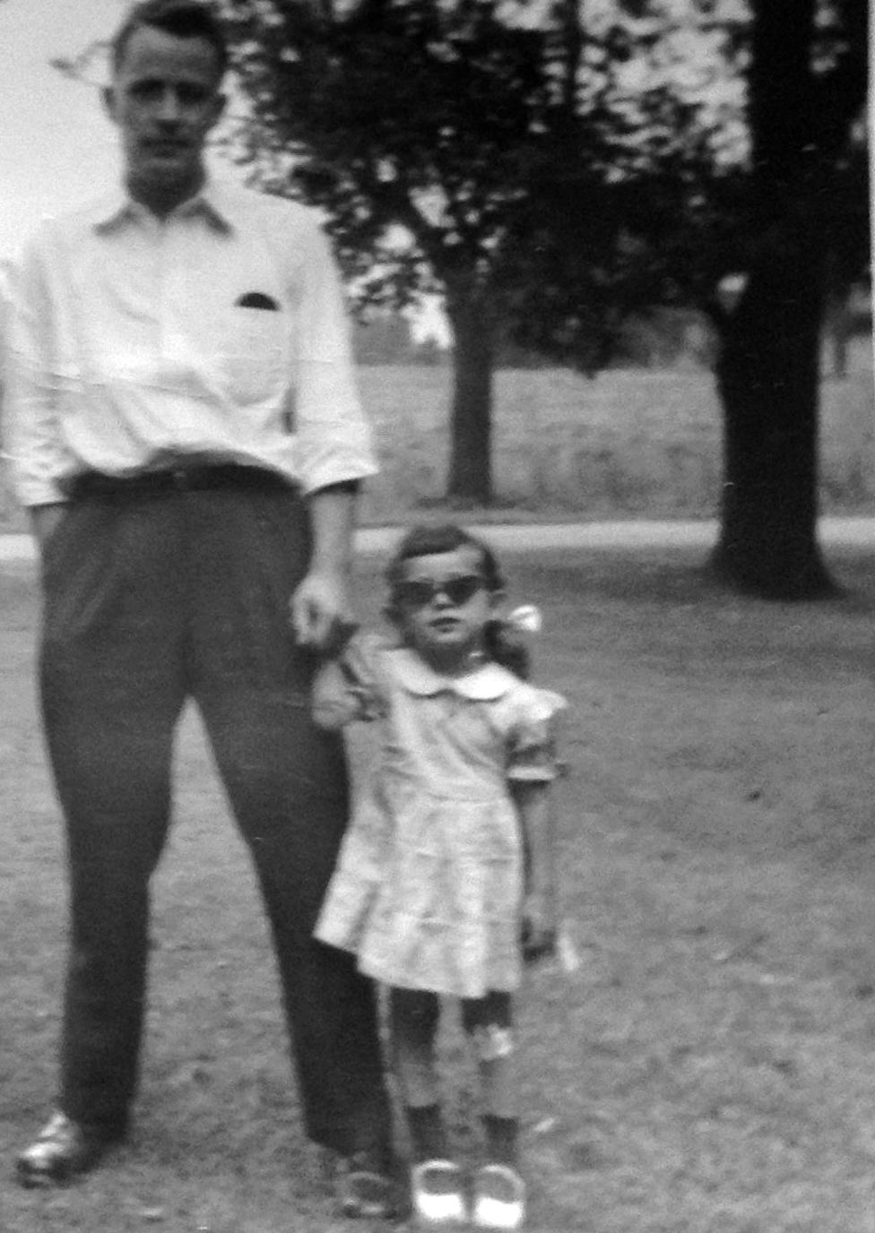 Dutch Schultz and his daughter, Carol