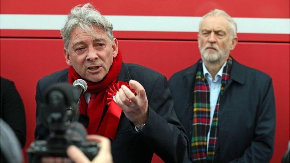 Richard Leonard and Jeremy Corbyn